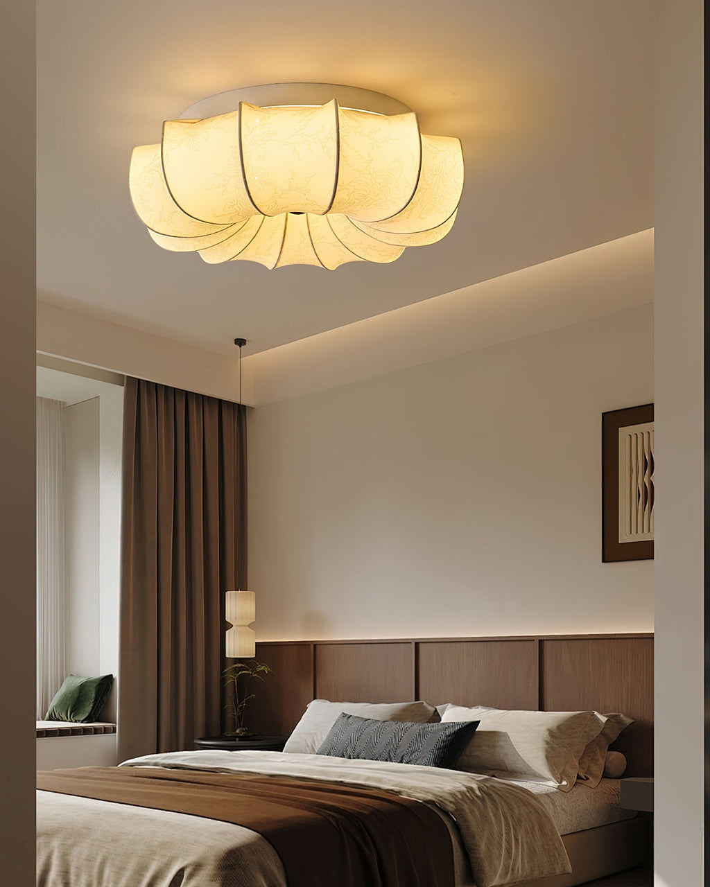 Ritta Fabric Ceiling Lamp
