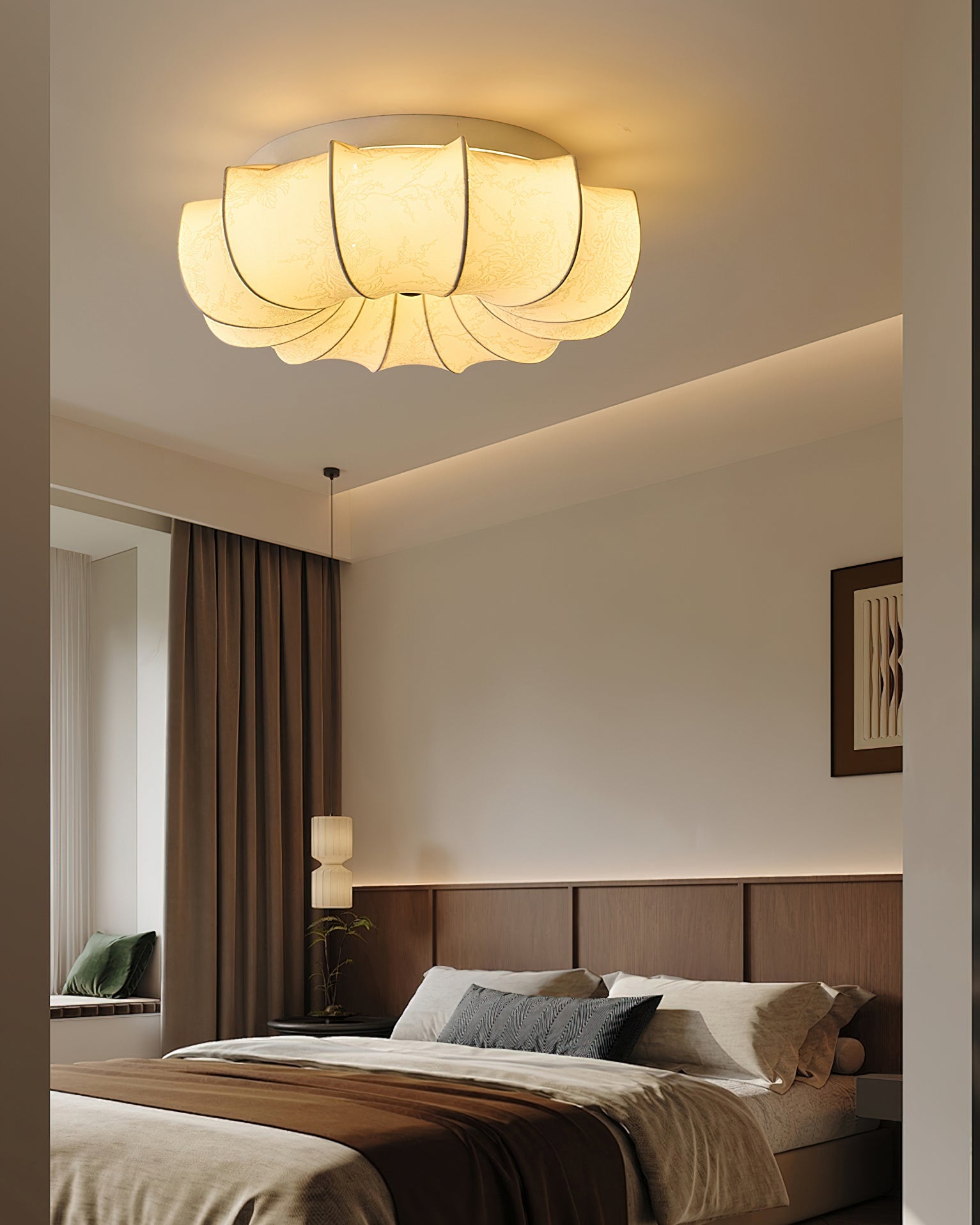 Ritta Fabric Ceiling Lamp