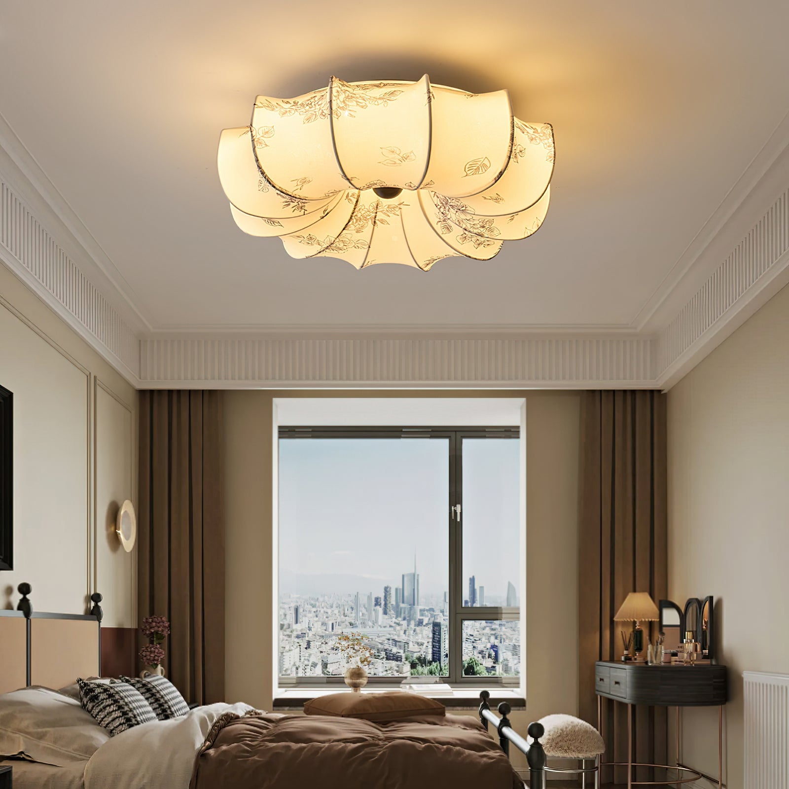 Ritta Fabric Ceiling Lamp