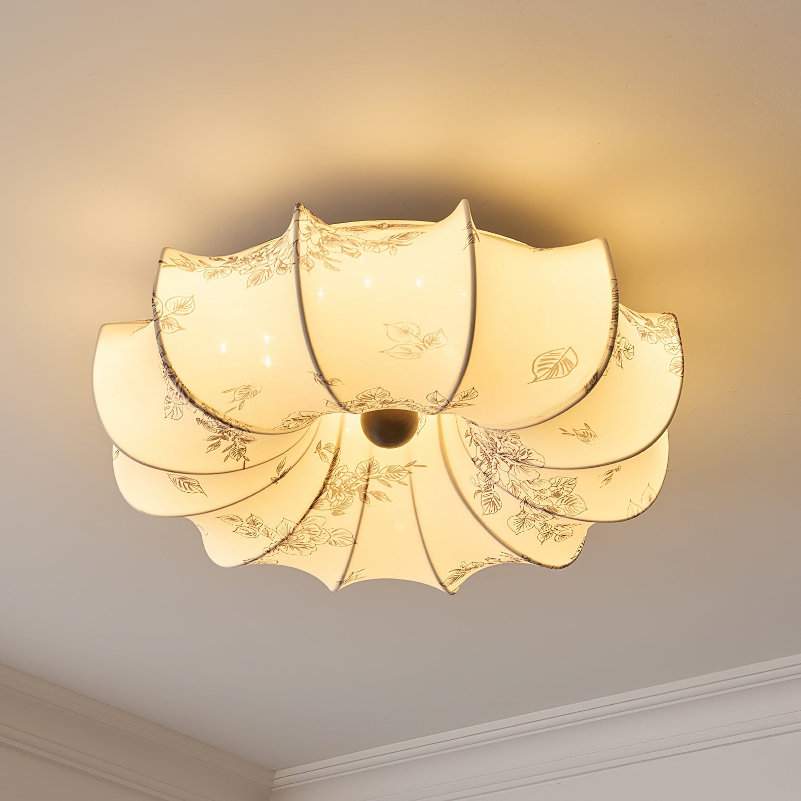 Ritta Fabric Ceiling Lamp