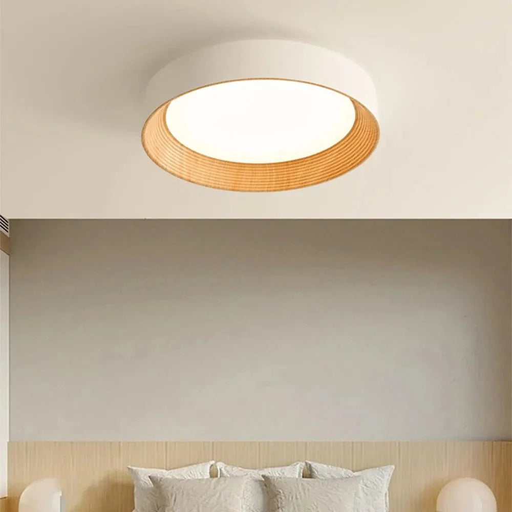 Ronan Minimalist Round Flush Mount Ceiling Light
