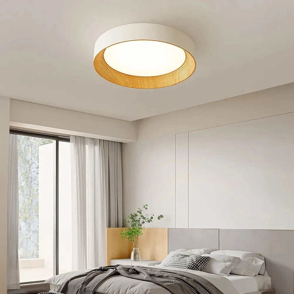 Ronan Minimalist Round Flush Mount Ceiling Light