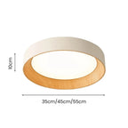 Ronan Minimalist Round Flush Mount Ceiling Light