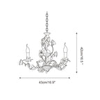 Rose Flowers Chandelier