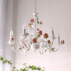 Rose Flowers Chandelier