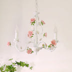Rose Flowers Chandelier