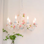 Rose Flowers Chandelier