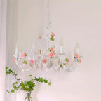 Rose Flowers Chandelier