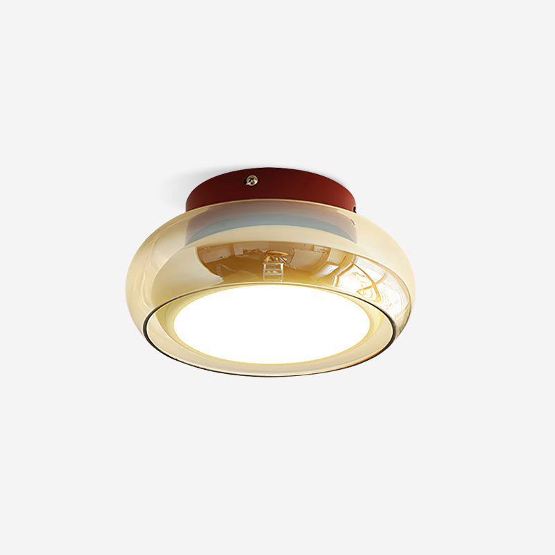 June Industrial Glass Ceiling Light