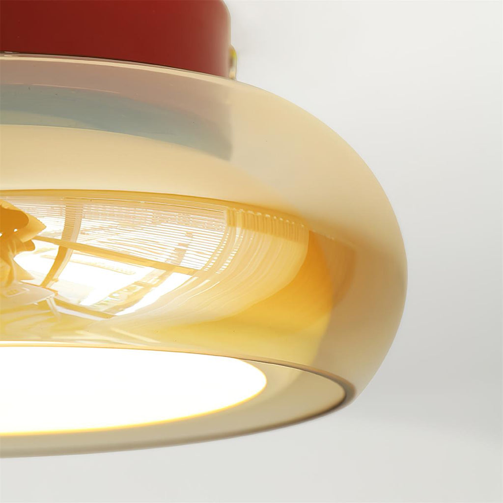 June Industrial Glass Ceiling Light
