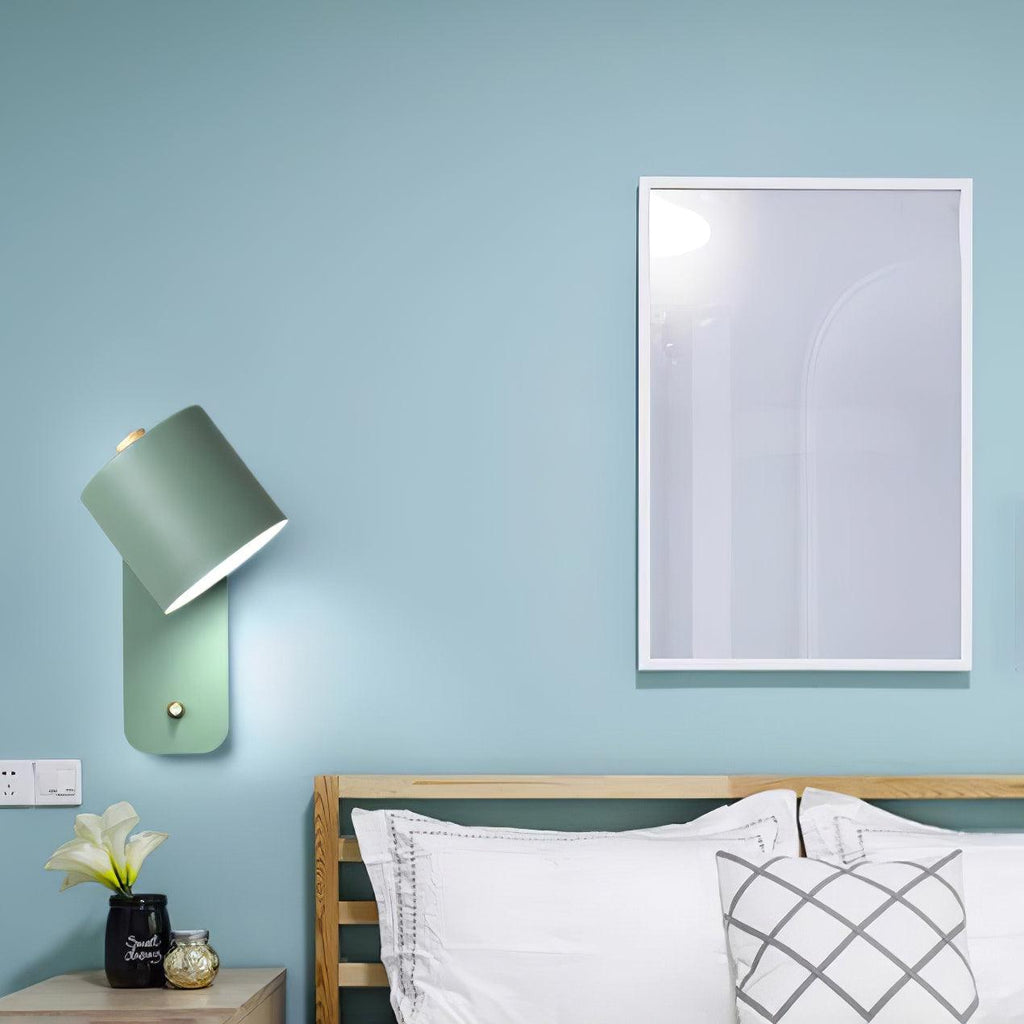 Modern Minimalist Rotatable Cylinder LED Wall Sconce 1-Light