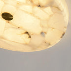 Delya Alabaster LED Round Ceiling Light