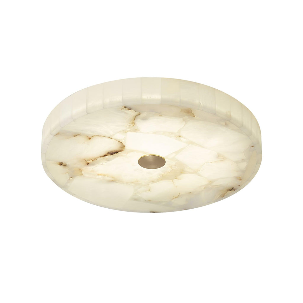Delya Alabaster LED Round Ceiling Light