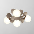 Solara Round Ceiling Light Macaron in Pastel Colors