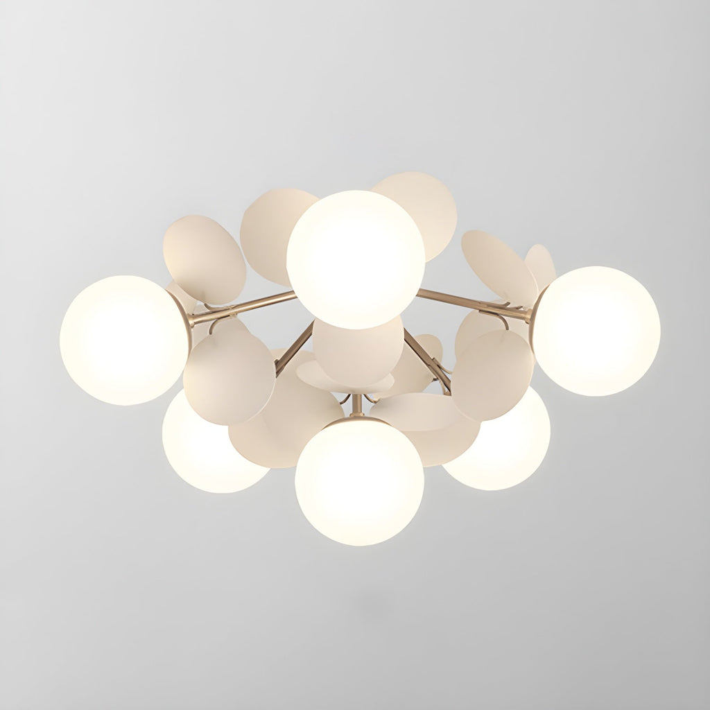 Solara Round Ceiling Light Macaron in Pastel Colors