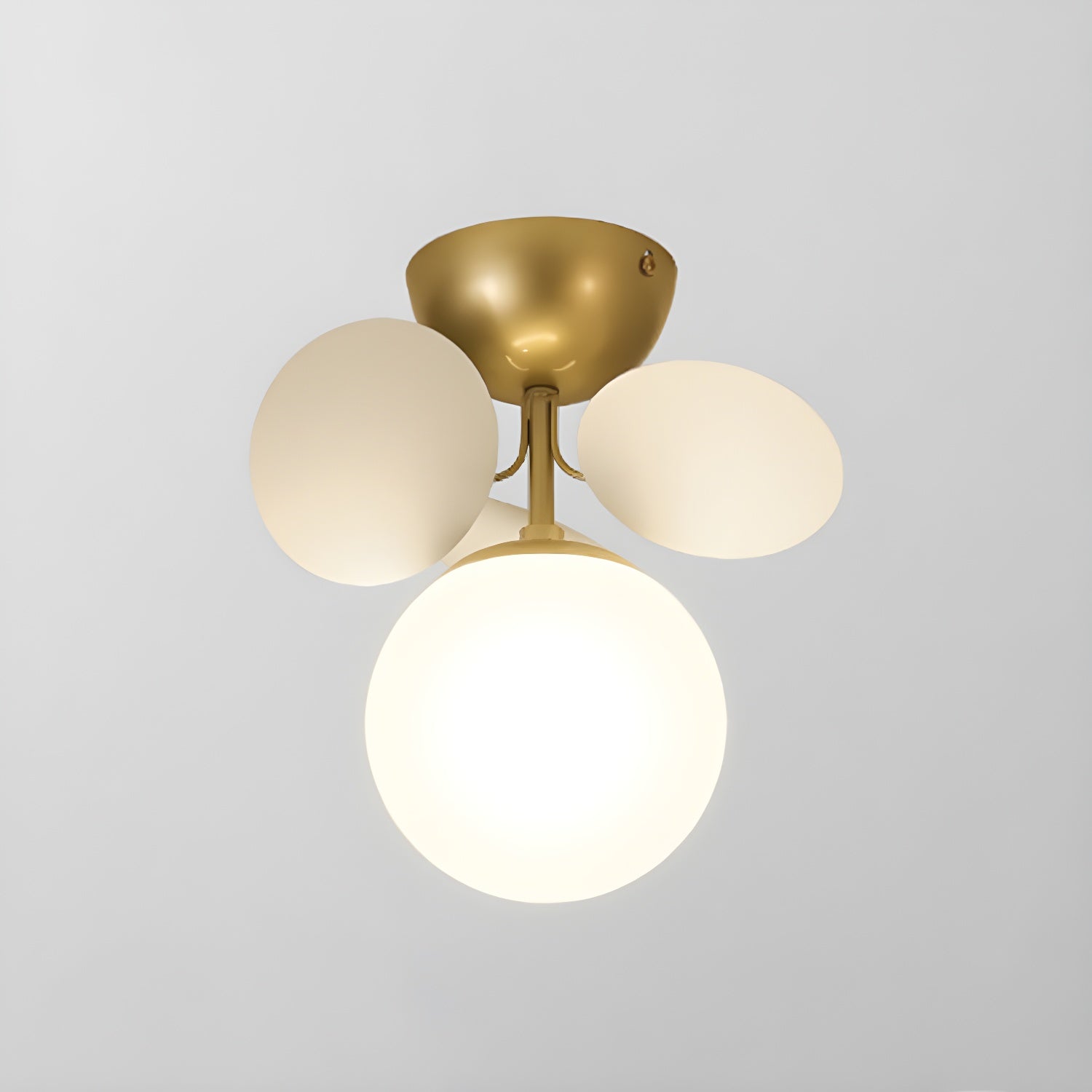 Solara Round Ceiling Light Macaron in Pastel Colors