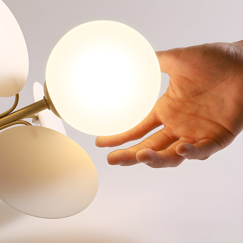 Solara Round Ceiling Light Macaron in Pastel Colors