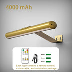 Wireless LED Wall Lamp for Artwork Lighting