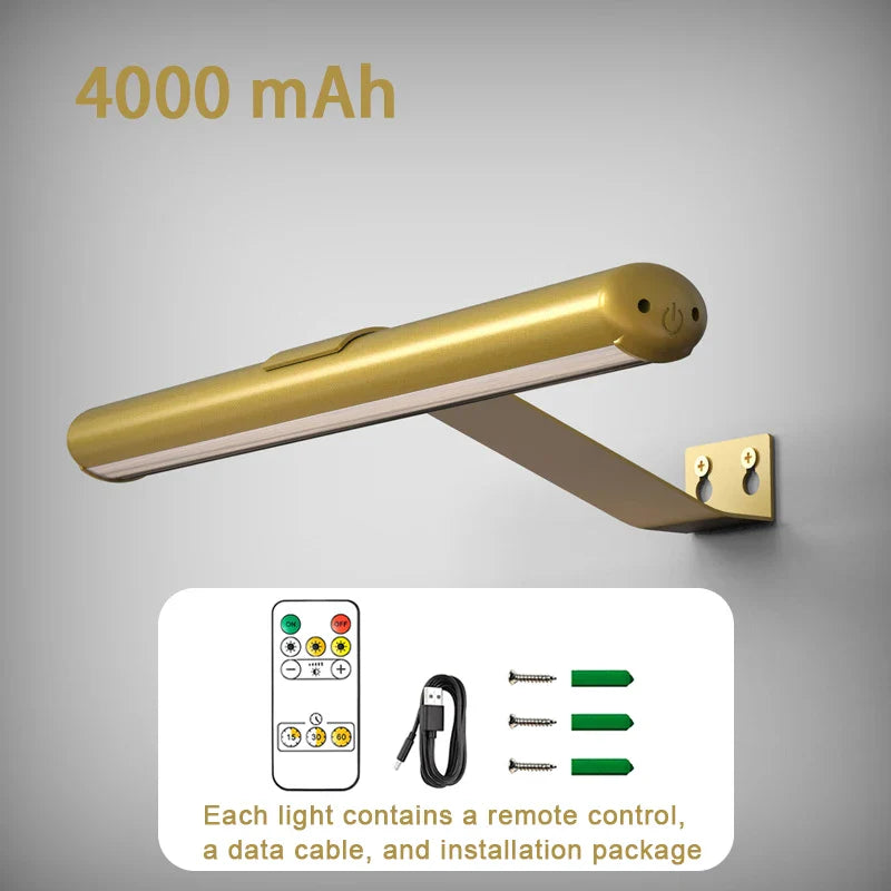 Wireless LED Wall Lamp for Artwork Lighting
