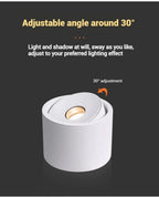Deloran – Dimmable Ceiling Spotlight with Narrow Beam Angle
