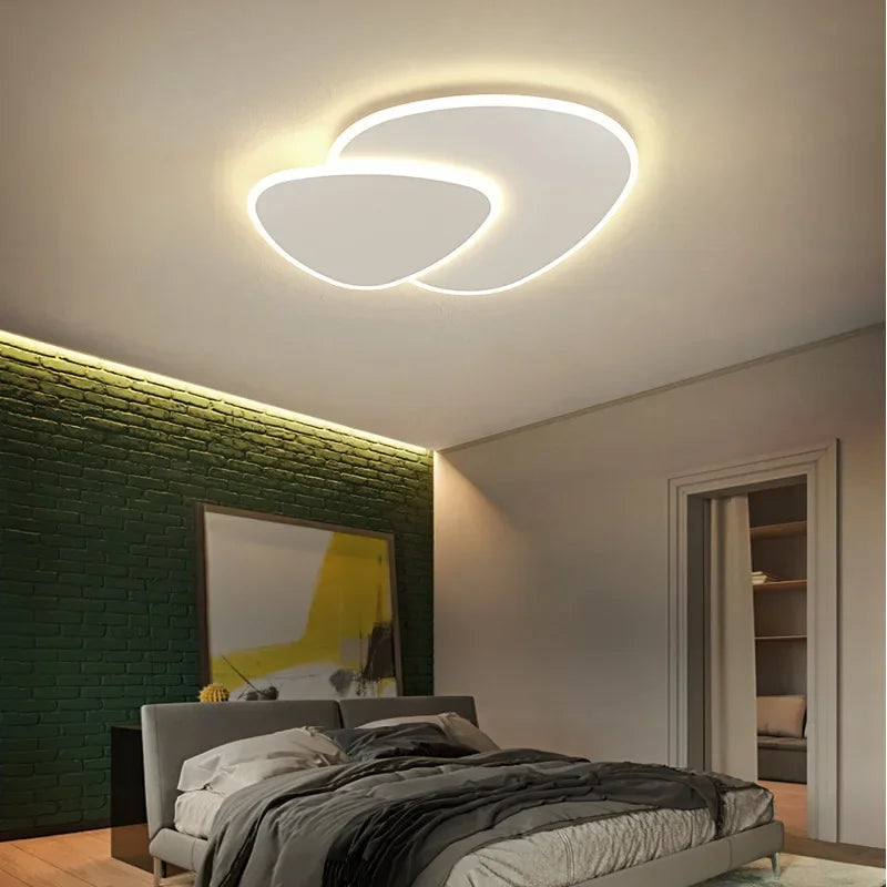 Modern LED Ceiling Lamp – Abstract Surface-Mounted Light