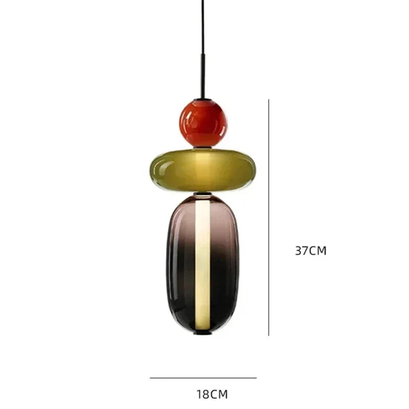 Candied Glass Pendant Light