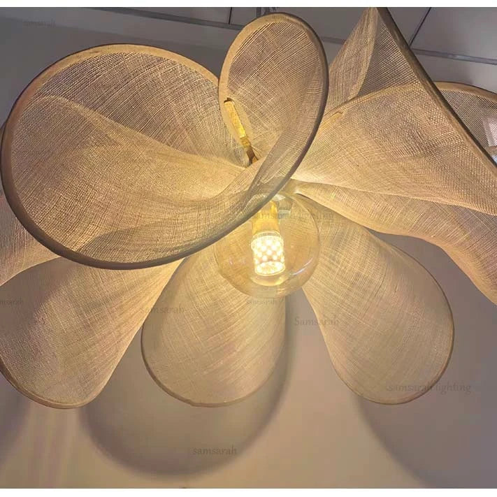 Floral Pendant Lamp – Modern Boho Design