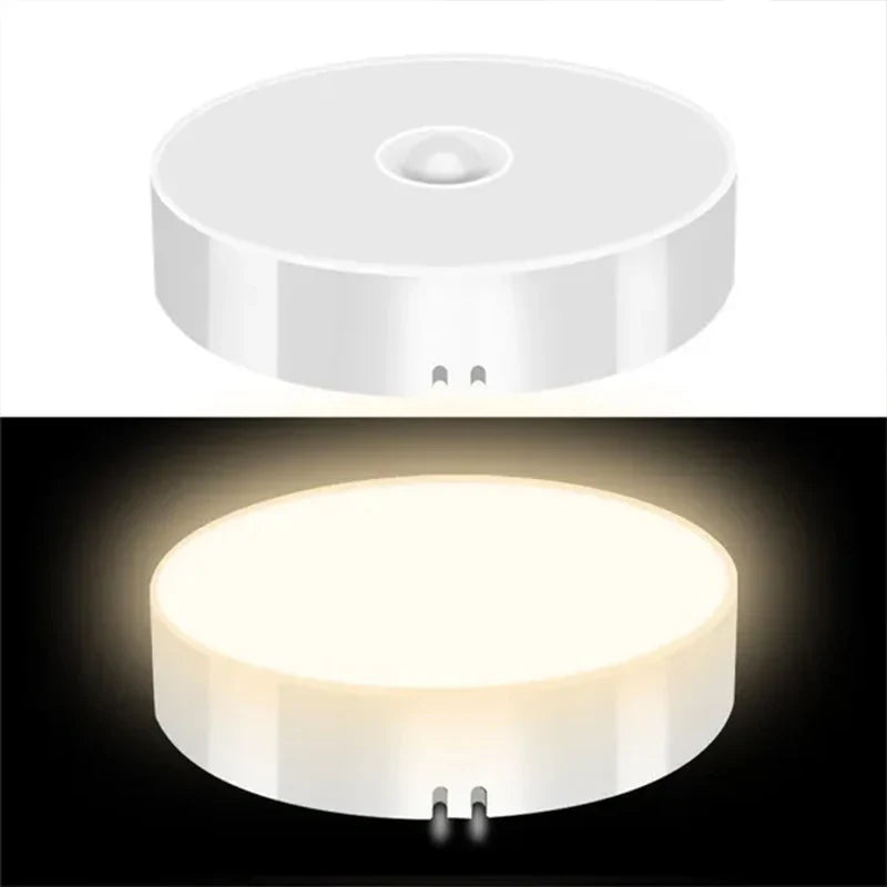 Wireless LED lamp with motion sensor and USB charging