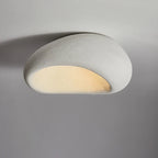 LED Ceiling Lamp in Wabi-Sabi Style – Decorative Ceiling Fixture with Organic Shape