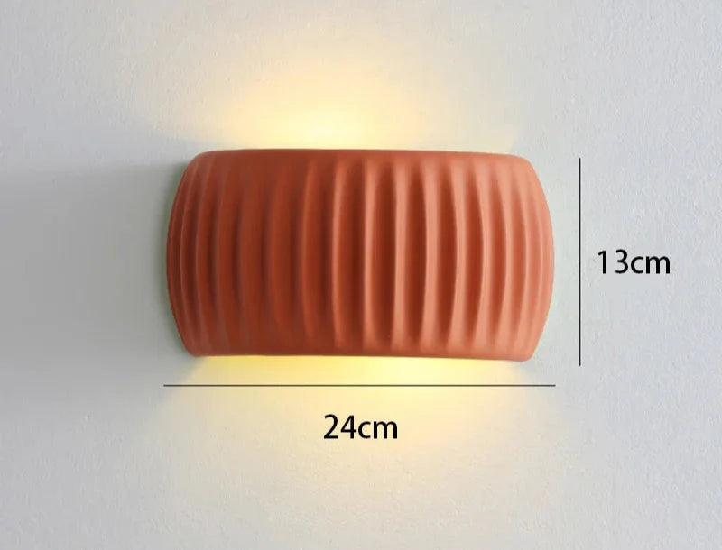 Ceramic LED Wall Lamp – Modern Decorative Lighting