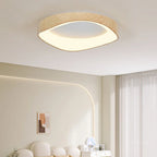 Scandinavian LED Ceiling Lamp – Modern Surface-Mounted Lamp with Wood Effect