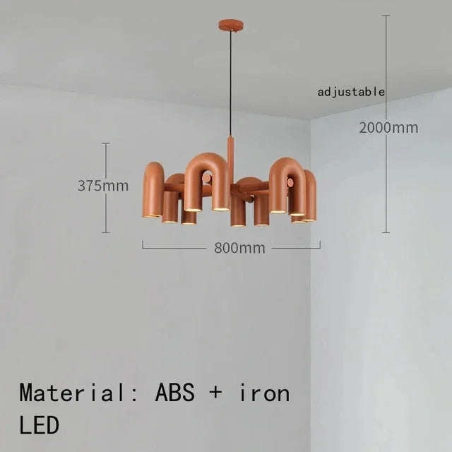 Designer Hanging Lamp with Sculptural Form – Modern Lighting