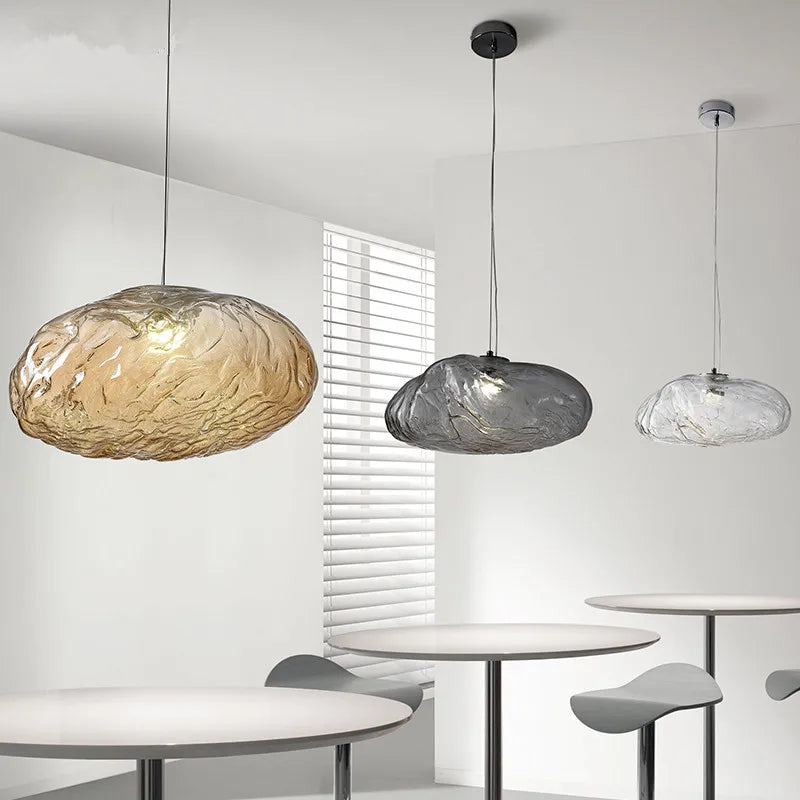 Designer Artistic Chandelier Ceiling Lamps – Glass Clouds