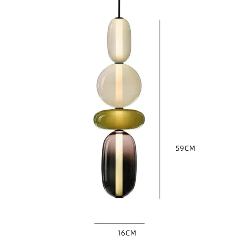 Candied Glass Pendant Light