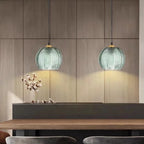 Glass Pendant Lamp in the Shape of a Sphere