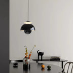 Modern Retro Pendant Lamp – Designer Spherical Shade