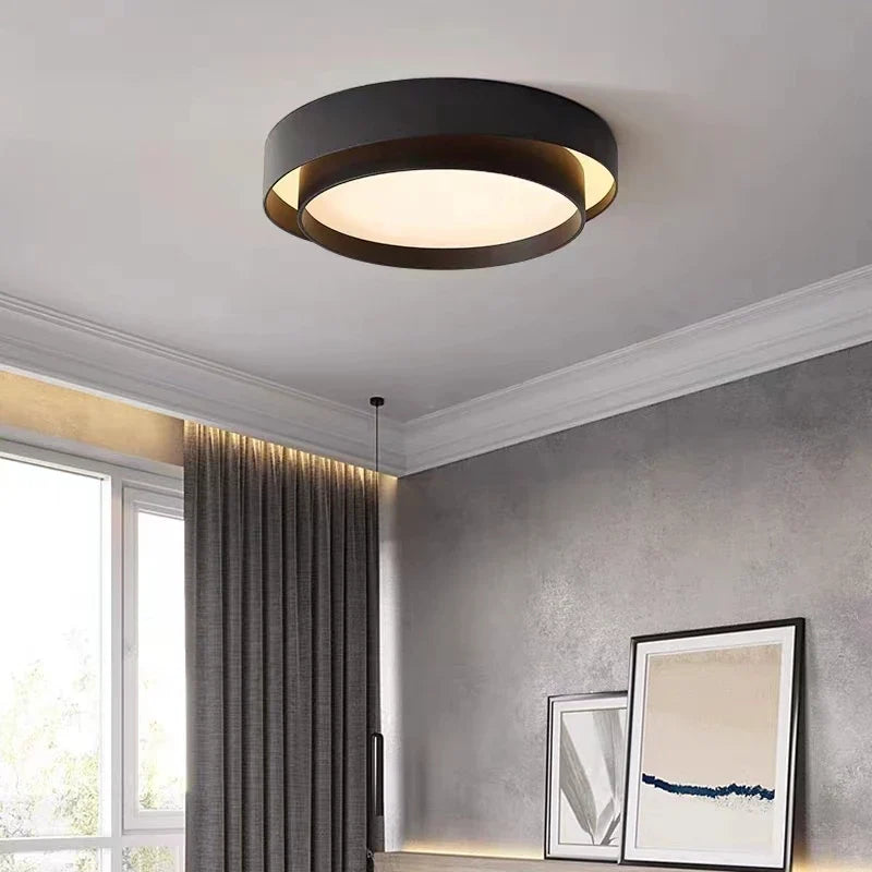 Modern LED Ceiling Lamp – Elegant Round Ceiling Light for Living Room and Bedroom