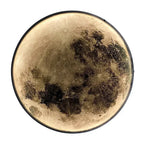 Decorative LED Wall Lamp in the Shape of a Moon