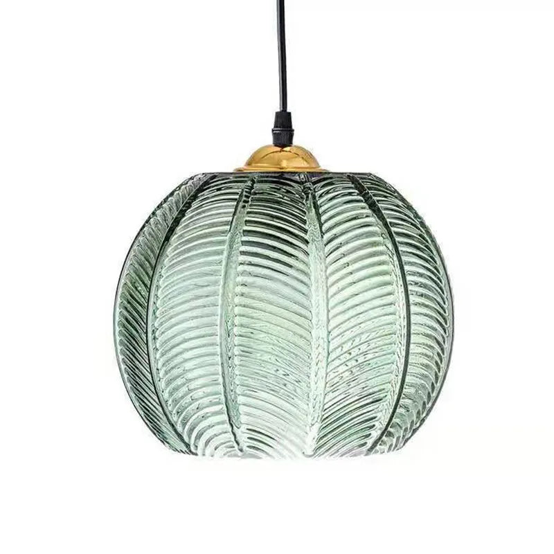 Glass Pendant Lamp in the Shape of a Sphere
