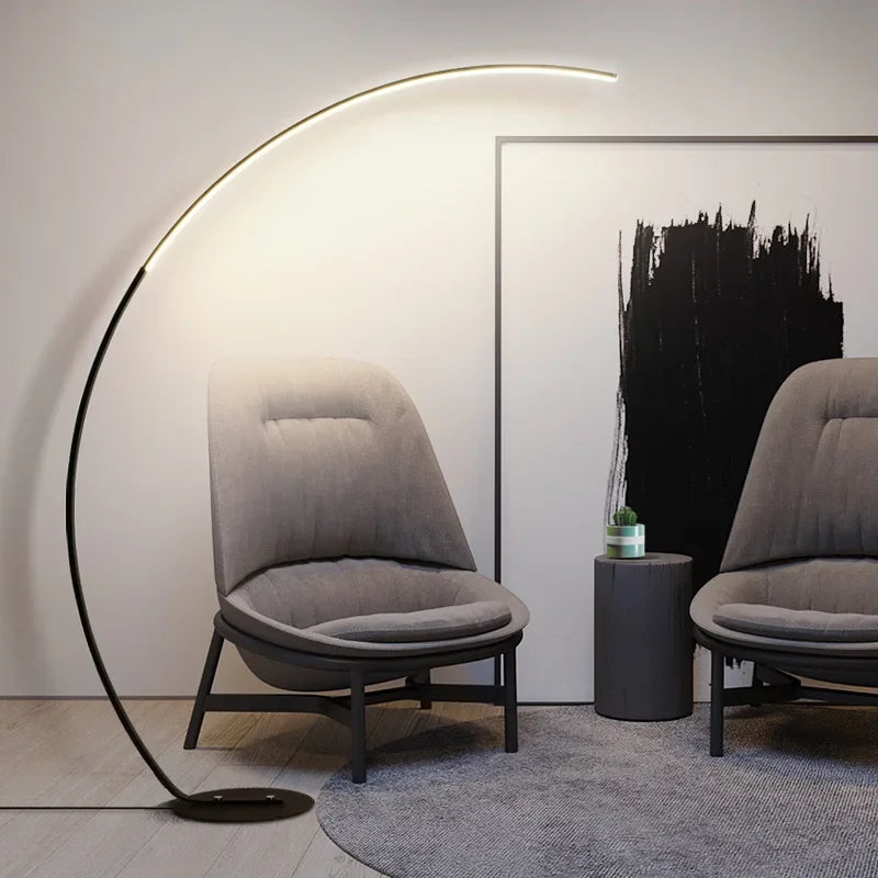 Modern LED Floor Lamp in Arch Shape