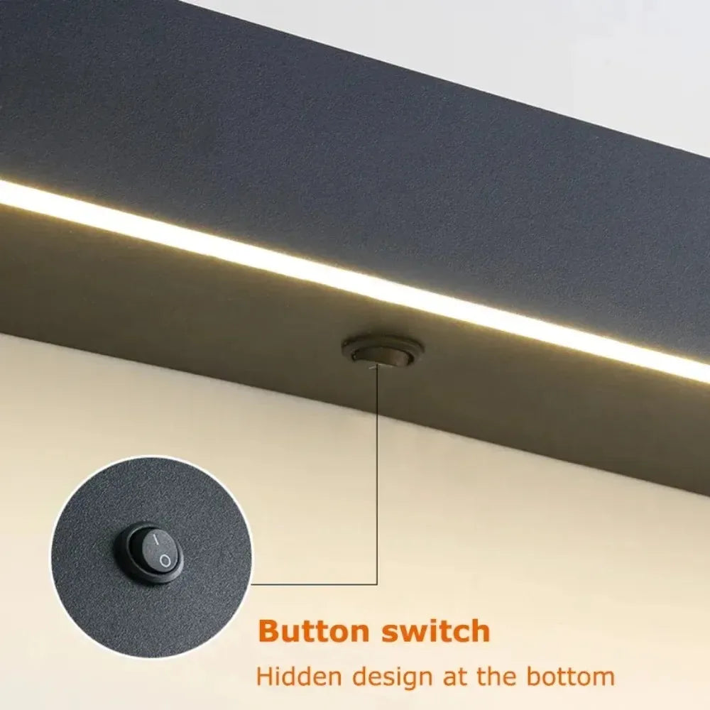 Luntheris - LED Wall Lamp with Night Shelf