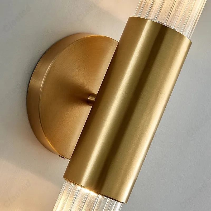 Modern LED Wall Sconce – Vertical Decorative Lamp for Living Room and Bedroom