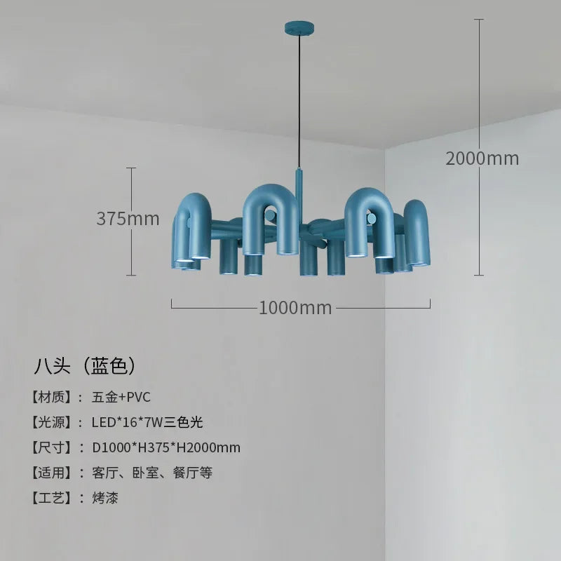 Designer Hanging Lamp with Sculptural Form – Modern Lighting