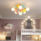 Modern LED Ceiling Lamp – Designer Ceiling Light with Spherical Shades