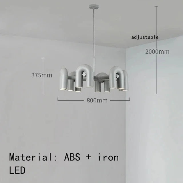 Designer Hanging Lamp with Sculptural Form – Modern Lighting