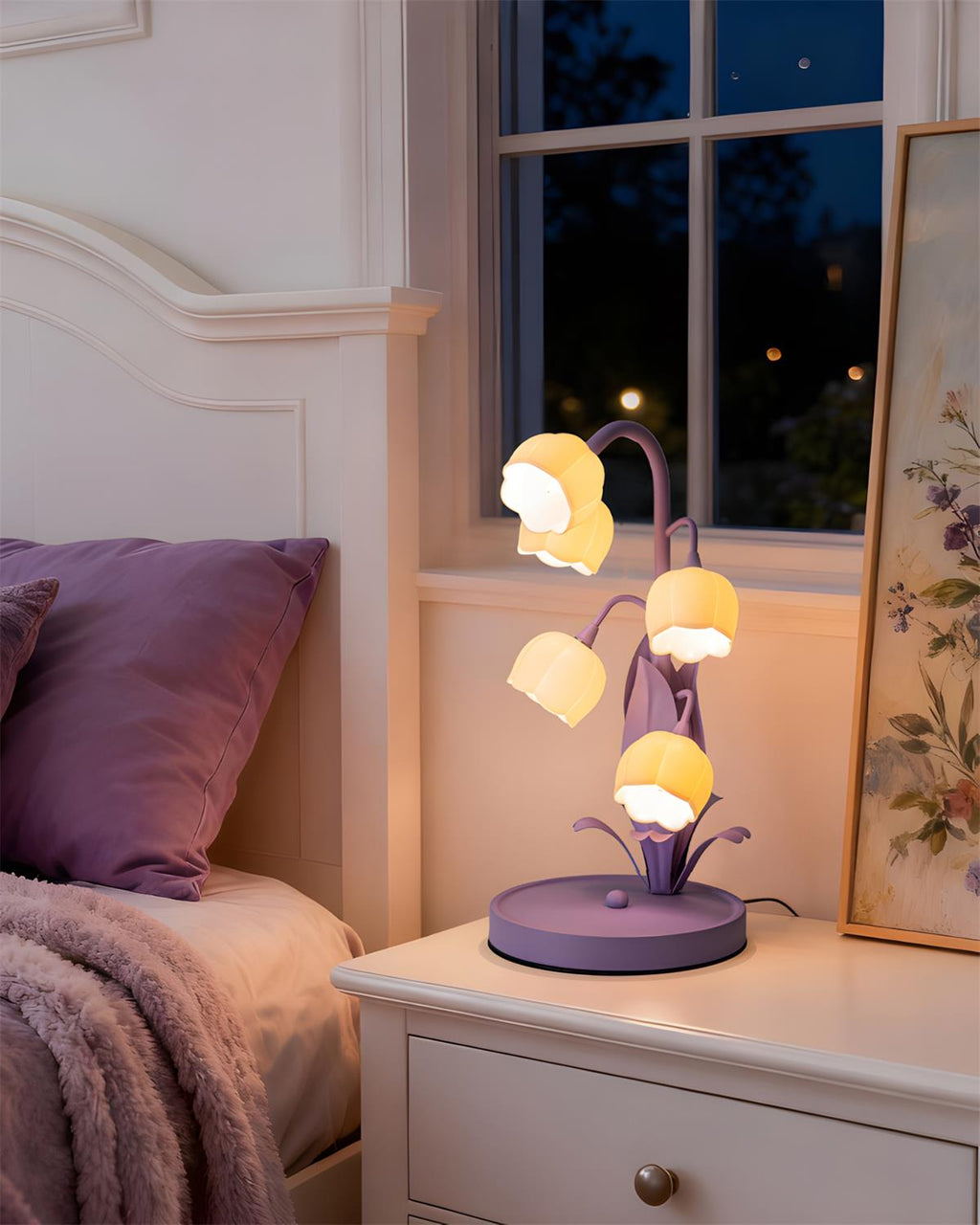 Sara Orchid Table Lamp