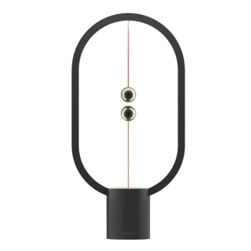 Modern LED lamp with magnetic switch – designer desk lamp with levitation effect