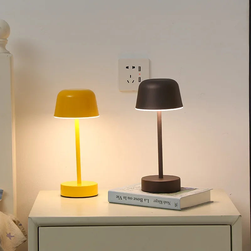 Colorful LED Table Lamp – Modern Design, USB Charging, Perfect for Desk