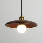 Scandinavian Wooden Pendant Lamp – Minimalist Ceiling Light