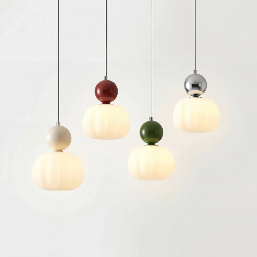 Scout Cream Art Deco Pendant Light